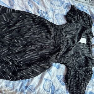 Black Polka Dot Dress